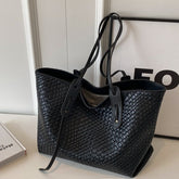 Large Capacity Woven Bag Women's All-match One-shoulder Underarm